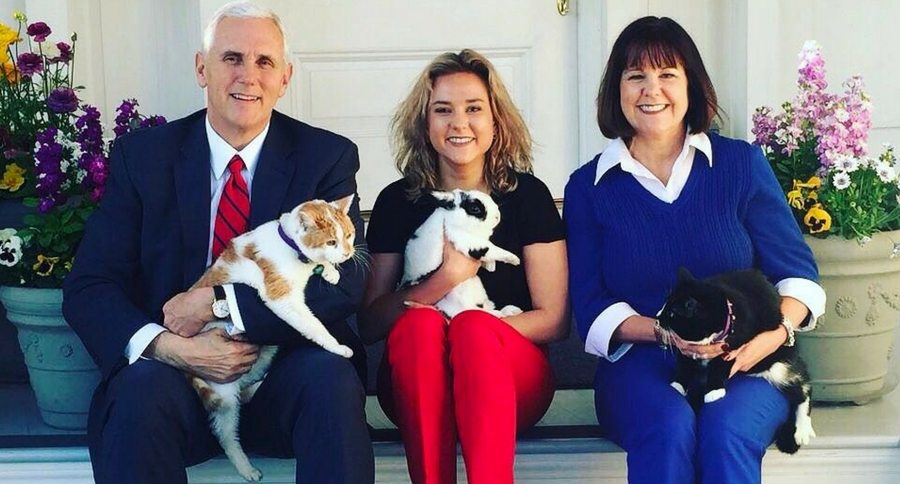 Mike pence and family
