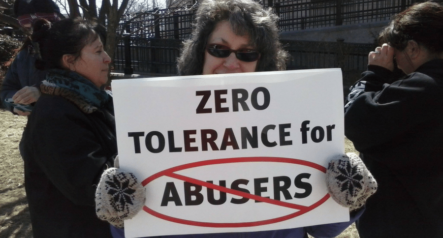 zero tolerance for abusers
