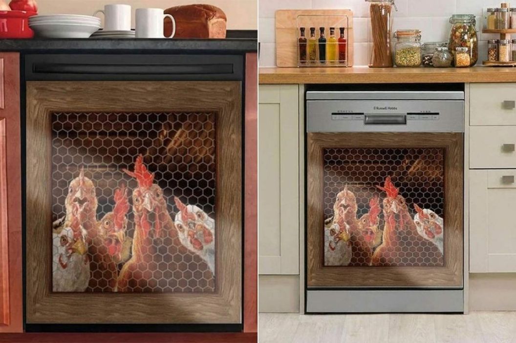 chicken dishwasher cover
