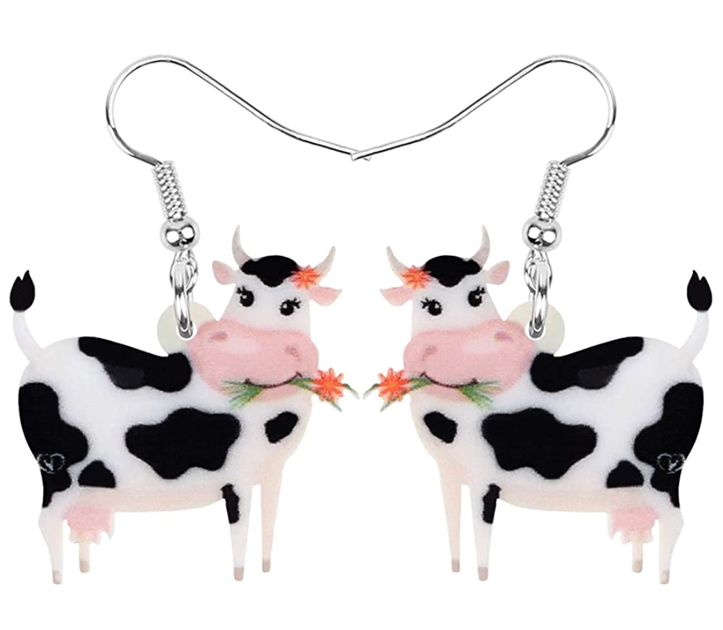 Cow Earrings Are the Adorable Accessory You Didn't Know You Needed