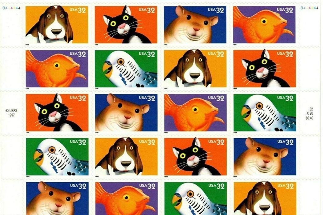 usps animal stamps